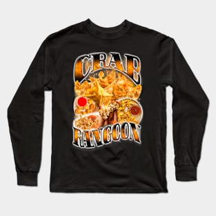 Bootleg Rap Aesthetic Goons Crab Rangoons 1990S Long Sleeve T-Shirt